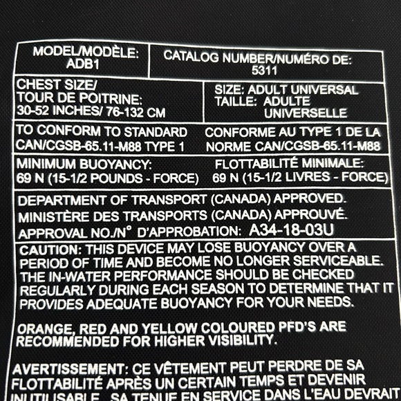 Stearns Adult Universal Life Jacket - Picture 7 of 8